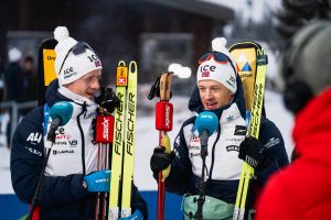 Biathleten Norwegen - Brüder Boe