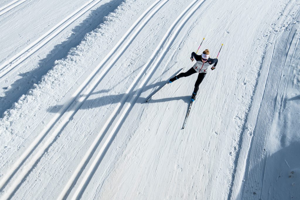 Biathlon Langlauftechnik